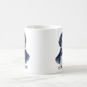 Franz Schubert, blauw Koffiemok (Center)