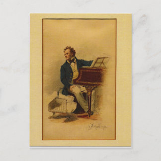 Franz Schubert door Julius Schmid Briefkaart