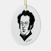 Franz Schubert Keramisch Ornament (Rechts)
