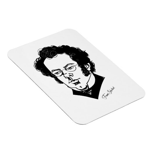 Franz Schubert Magneet (Rechterzijde)