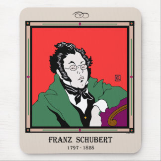 Franz Schubert Mousepad Muismat
