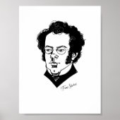 Franz Schubert Poster (Voorkant)