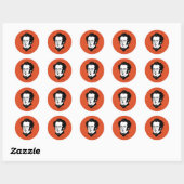 Franz Schubert Ronde Sticker (Vel)