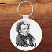 Franz Schubert Sleutelhanger (Voorkant)