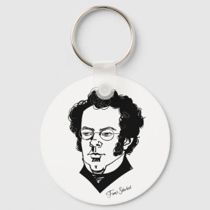 Franz Schubert Sleutelhanger