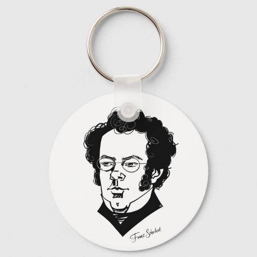 Franz Schubert Sleutelhanger (Voorkant)