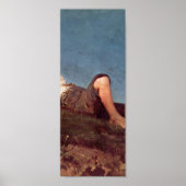 Franz von Lenbach - Een herder jongen Poster (Voorkant)