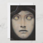 Franz von Stuck - hoofd van Medusa Kaart (Voorkant)