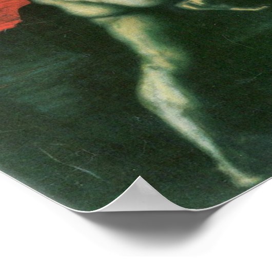 Franz von Stuck - Sisyphus Poster (Hoek)