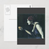 Franz von Stuck - Tilla Durieux als Circe Briefkaart (Voorkant / Achterkant)