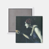 Franz von Stuck - Tilla Durieux als Circe Magneet (Voorkant / Achterkant)