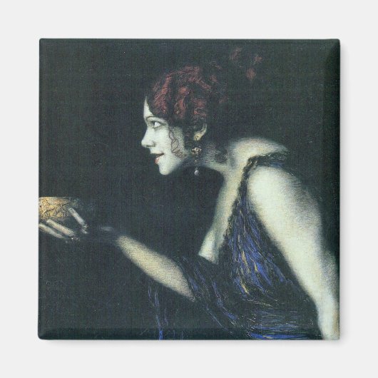 Franz von Stuck - Tilla Durieux als Circe Magneet (Voorkant)
