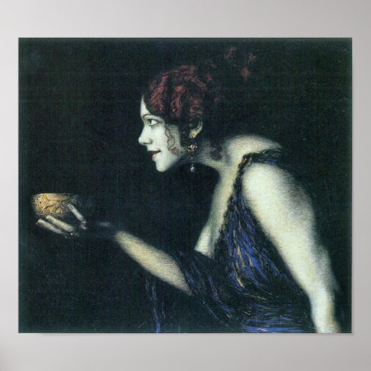 Franz von Stuck - Tilla Durieux als Circe Poster (Voorkant)