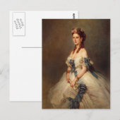 Franz Winterhalter-Alexandra, Princess of Wales Briefkaart (Voorkant / Achterkant)