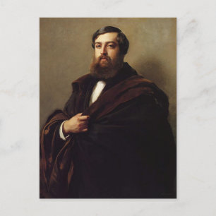 Franz Winterhalter- Alfred Emilien Briefkaart