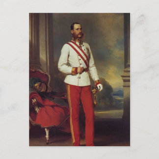 Franz Winterhalter-Austrian Emperor & Maria Teresa Briefkaart