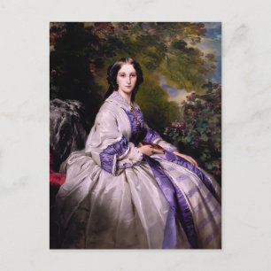Franz Winterhalter- Countess Alexander Lamsdorff Briefkaart