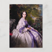 Franz Winterhalter- Countess Alexander Lamsdorff Briefkaart (Voorkant)