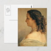 Franz Winterhalter: Eugenie, Empress of French Briefkaart (Voorkant / Achterkant)
