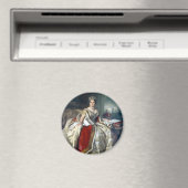 Franz Winterhalter Portrait Queen Victoria Magneet (Insitu (Vaatwasser))