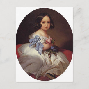 Franz Winterhalter- Princess Charlotte van België Briefkaart