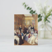 Franz Winterhalter-Queen Victoria & Prince Albert Briefkaart (Staand voorkant)