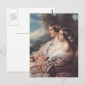 Franz Winterhalter- The Cousins Briefkaart (Voorkant / Achterkant)