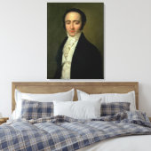 Franz Xaver Mozart, later bekend als Wolfgang Canvas Afdruk (Insitu (Slaapkamer))