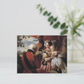 Franz Xaver Winterhalter - Eerste mei Briefkaart (Staand voorkant)