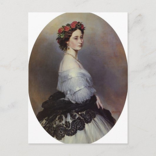 Franz Xaver Winterhalter- Princes Alice of England Briefkaart (Voorkant)