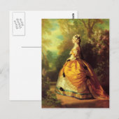 Franz Xaver Winterhalter - The Empress Eugénie Briefkaart (Voorkant / Achterkant)