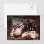 Franz Xaver Winterhalter - The Royal Family in 184 Briefkaart (Voorkant / Achterkant)