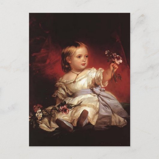 Franz Xaver Winterhalter- Victoria, Princess Royal Briefkaart (Voorkant)