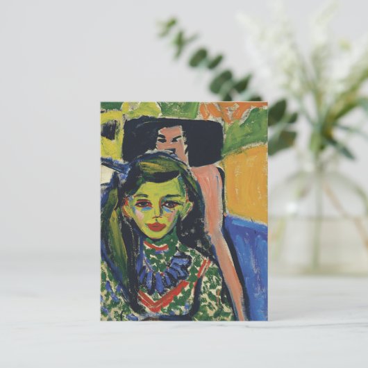 Fränzi | Ernst Ludwig Kirchner Briefkaart (Staand voorkant)