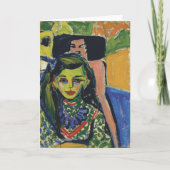 Fränzi | Ernst Ludwig Kirchner Kaart (Voorkant)