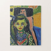 Fränzi | Ernst Ludwig Kirchner Legpuzzel (Verticaal)