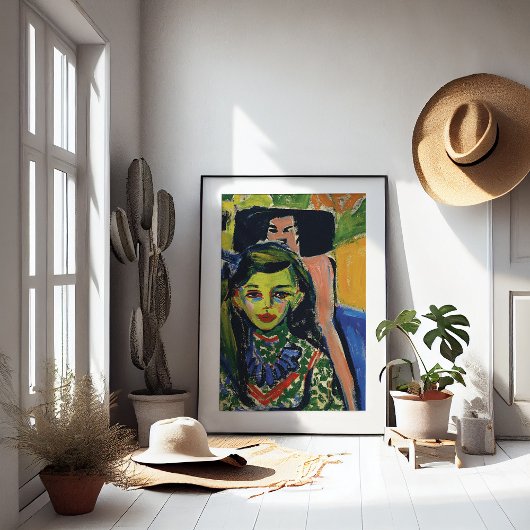 Fränzi | Ernst Ludwig Kirchner Poster