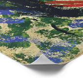 Franzi voor een gesneden stoel poster (Hoek)