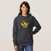 Franzied Flame Fan Art Hoodie (Voorkant volledig)