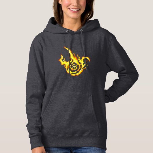 Franzied Flame Fan Art Hoodie (Voorkant)