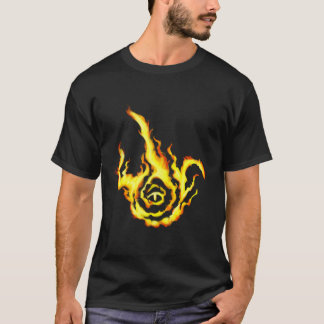 Franzied Flame Fan Art T-shirt