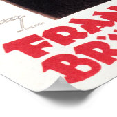 FRANZISKANER BRAU MUNCHEN ad German Beer Poster (Hoek)