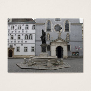 Franziskanerplatz Wenen Oostenrijk Visitekaartje