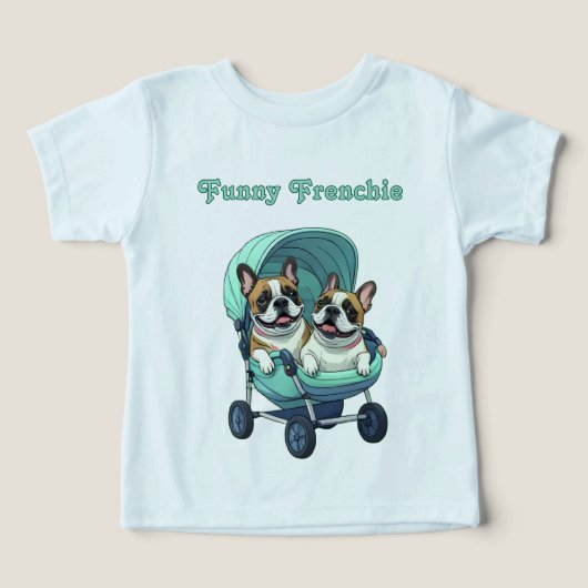 Französische Bulldog Französische Bulldogge Tweeli (Design voorkant)