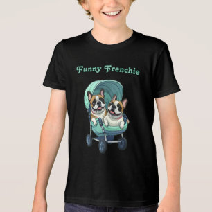 Französische Bulldog Französische Bulldogge Tweeli Tri-Blend Shirt