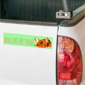 Französische Bulldogge Bumpersticker (Op Truck)