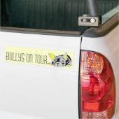 Französische Bulldogge Bumpersticker (Op Truck)