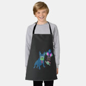 Französische Bulldogge Cartoon French Bulldog Schort (Gedragen)