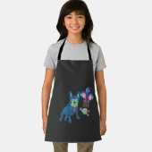 Französische Bulldogge Cartoon French Bulldog Schort (Insitu)