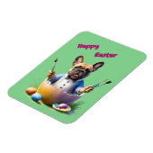 Französische Bulldogge Ei Ostern French Bulldog Magneet (Linkerzijde)